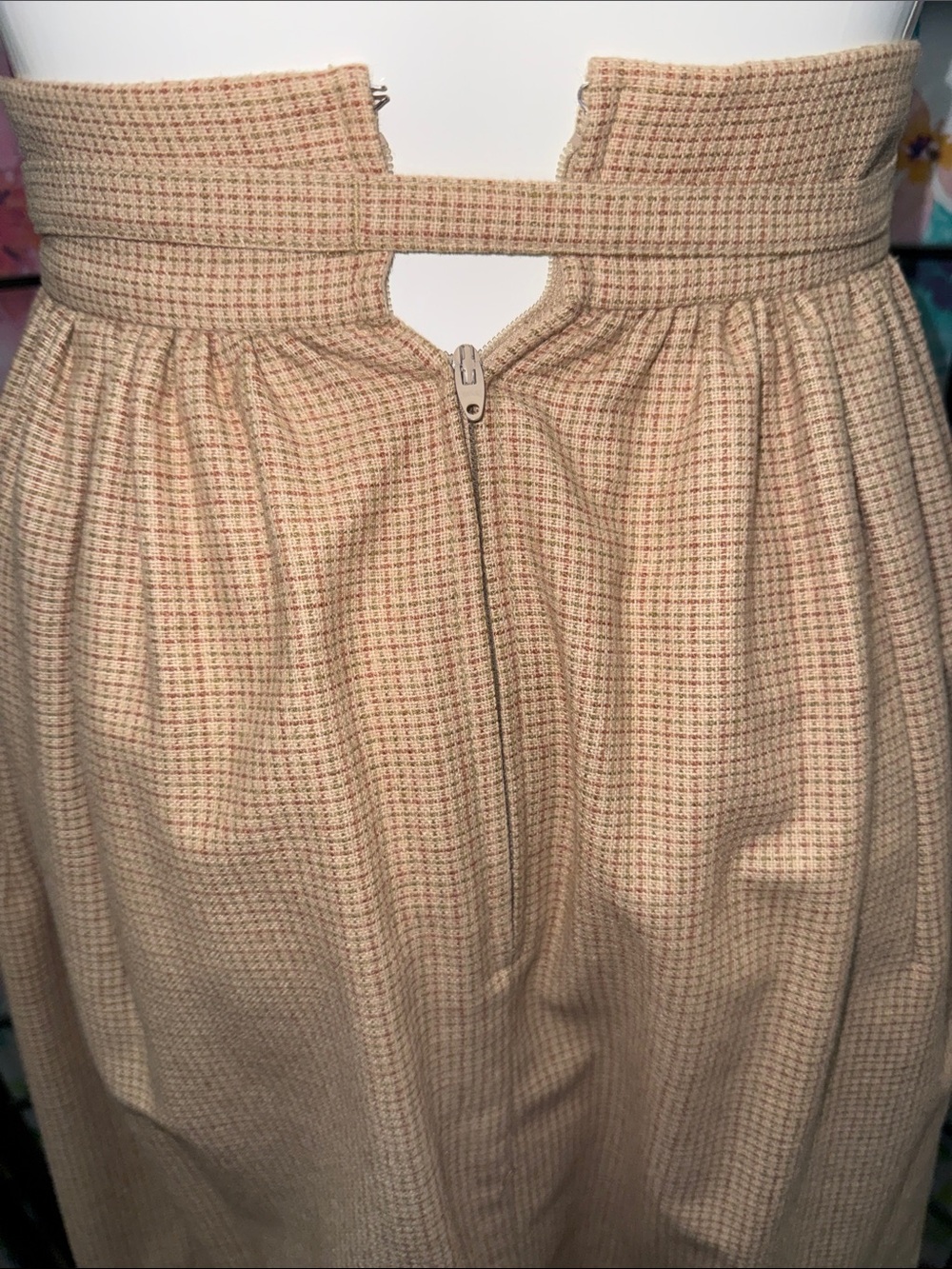 Vintage Bilboquet Tiered Midi Skirt - Picture 8 of 14